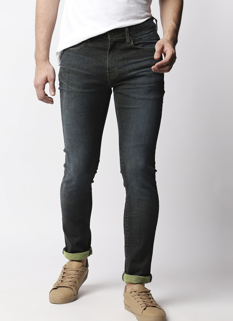 Vapour Slim Fit Mid Waist Jeans, , large image number 0