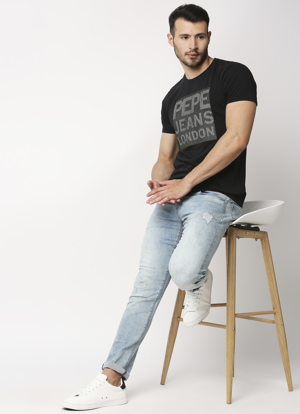 Vapour Slim Fit Mid Waist Jeans, , large image number 2