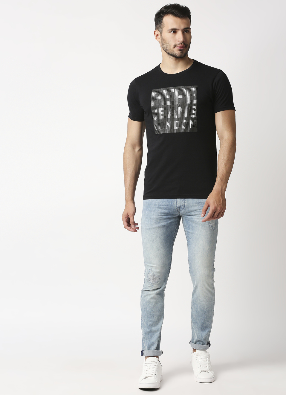 Vapour Slim Fit Mid Waist Jeans, , large image number 3