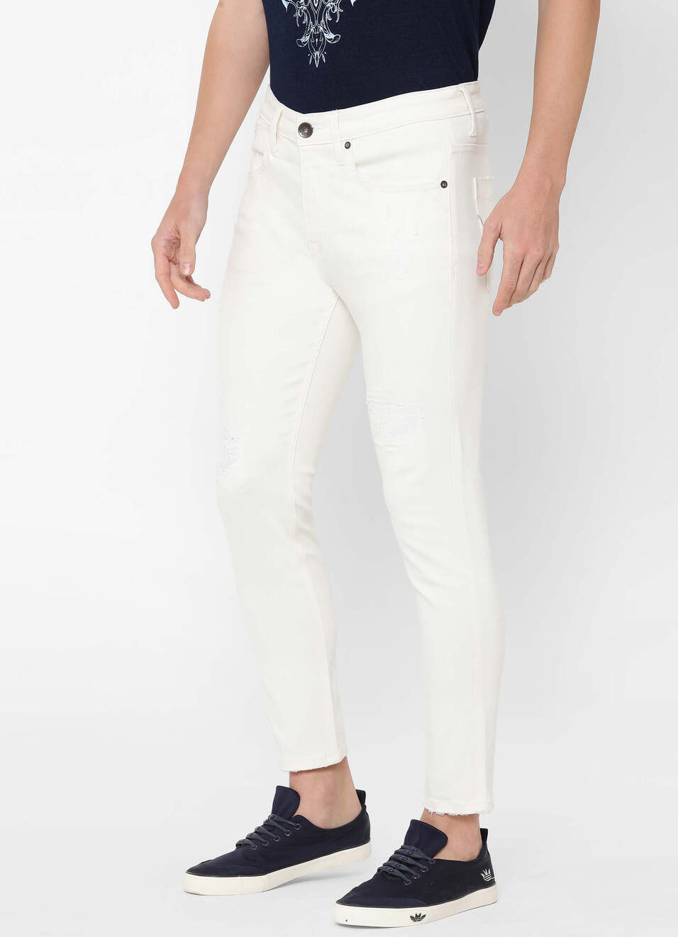 Chinox Ankle  Super Skinny Fit Mid Waist Ankle Length, , large image number 2