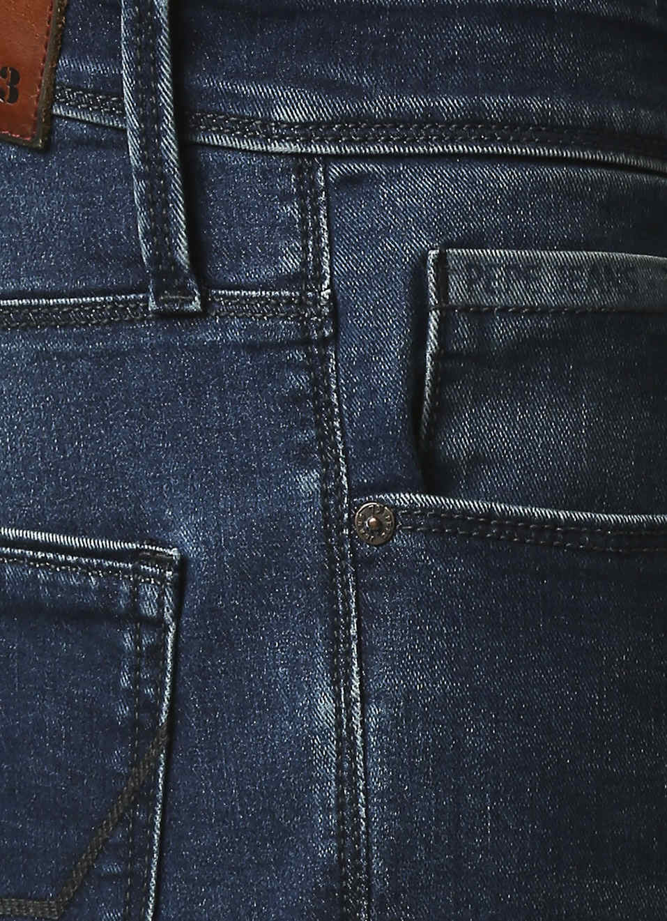 Cash Straight Fit Mid Waist Straight Leg Jeans, , large image number 3