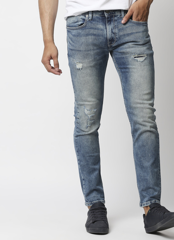 Tapered Vapour Tapered Fit Low Waist Jeans