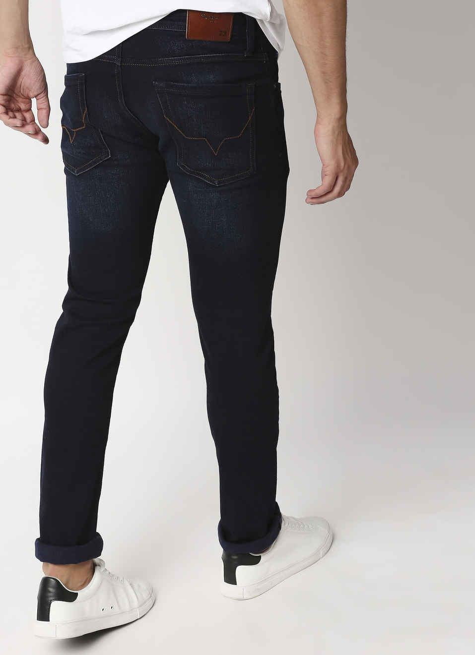 Vapour Slim Fit Mid Waist Jeans, , large image number 1