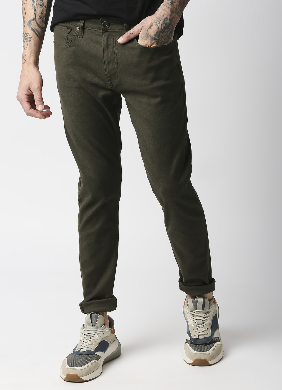 Chinox  Super Skinny Fit Mid Waist Jeans, , large image number 0