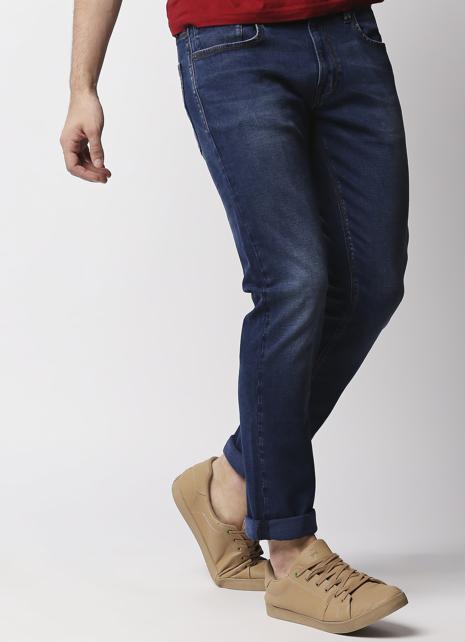 Vapour Slim Fit Mid Waist Jeans, , large image number 2