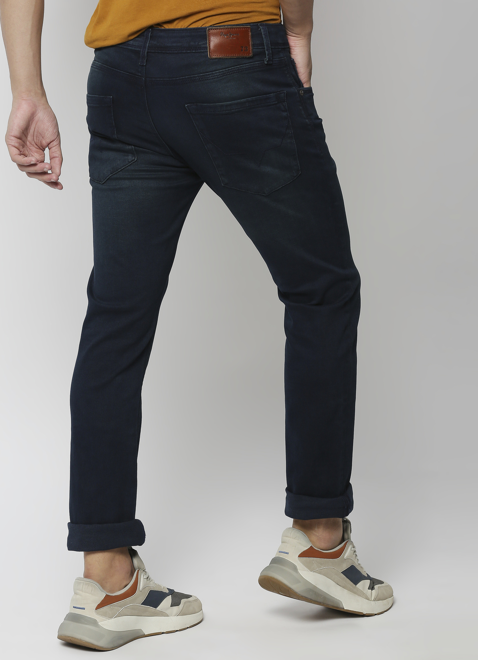Vapour Slim Fit Mid Waist Jeans, , large image number 1