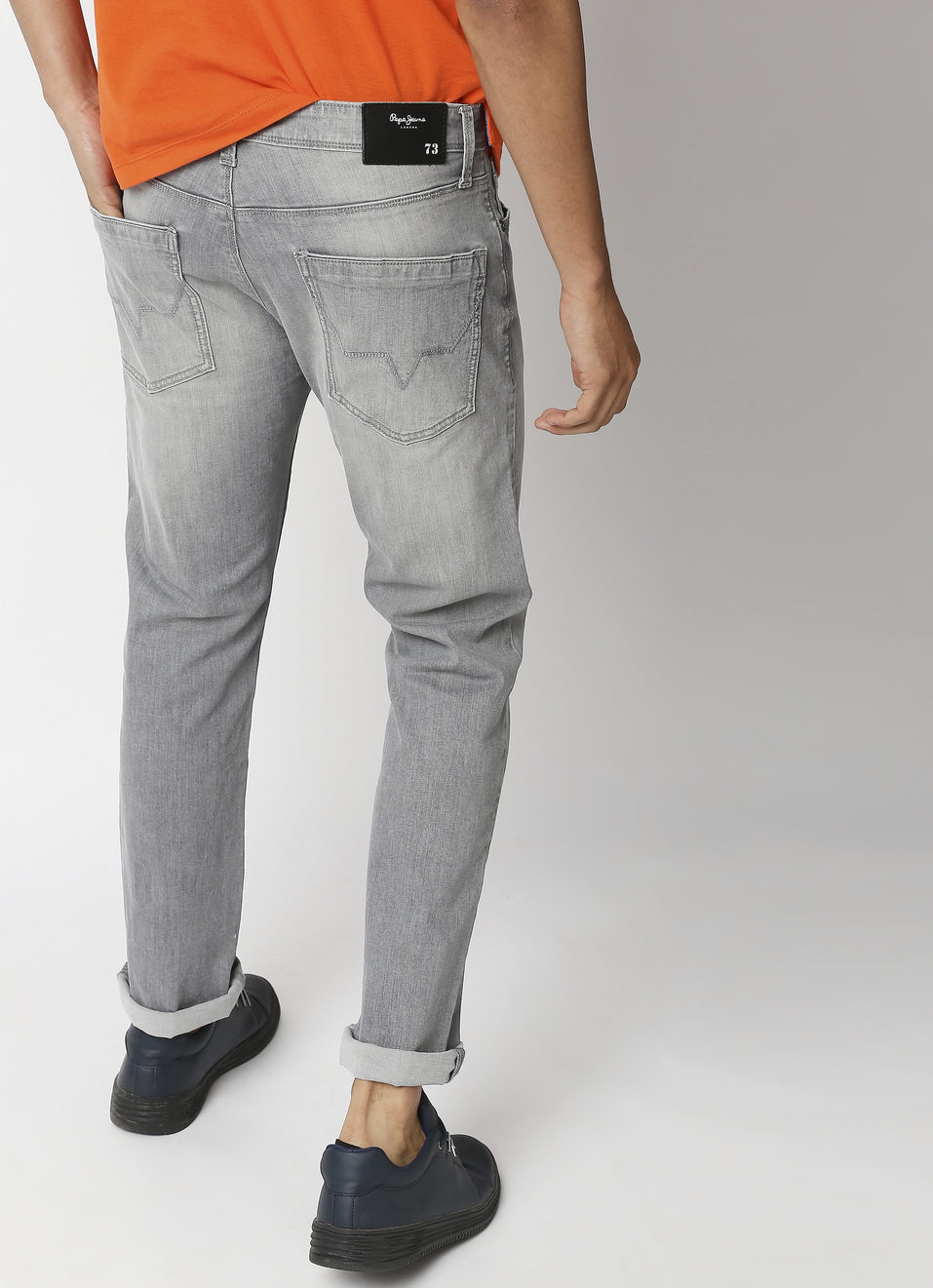 Cash Straight Fit Mid Waist Straight Leg Jeans, , large image number 1