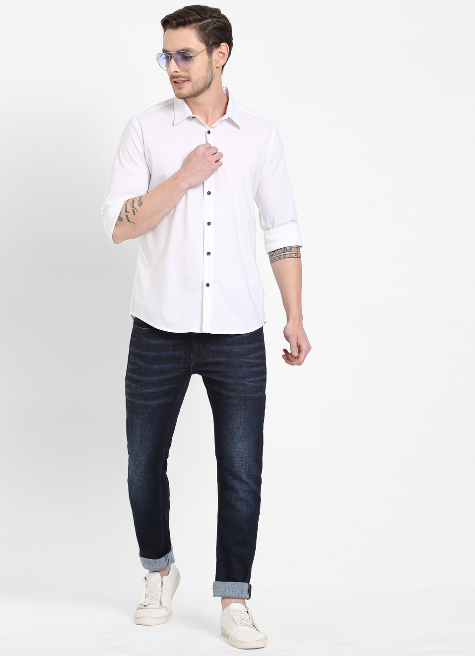 Tapered Vapour Tapered Fit Low Waist Jeans, , large image number 0