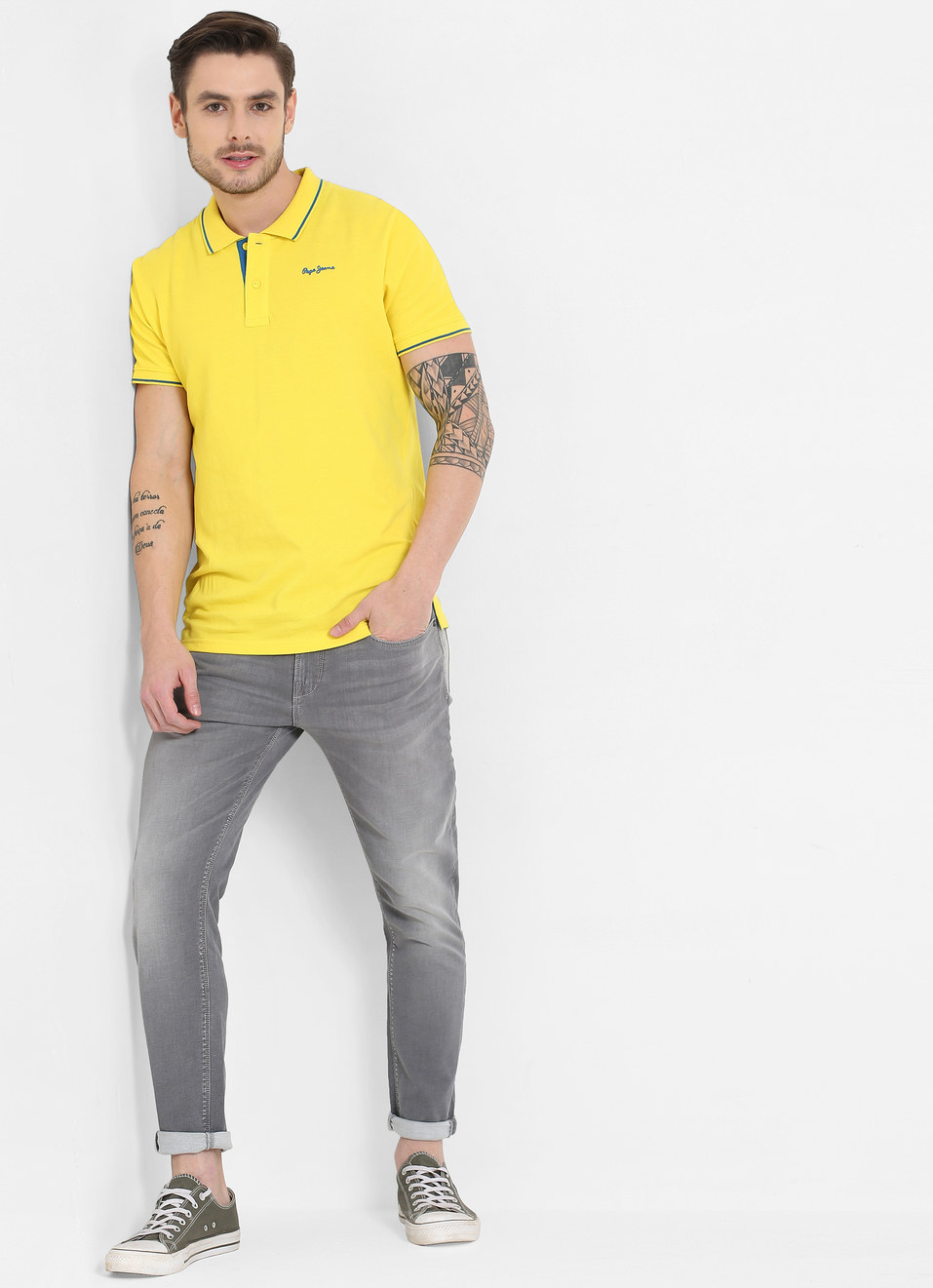 Tapered Vapour Tapered Fit Low Waist Jeans, , large image number 3