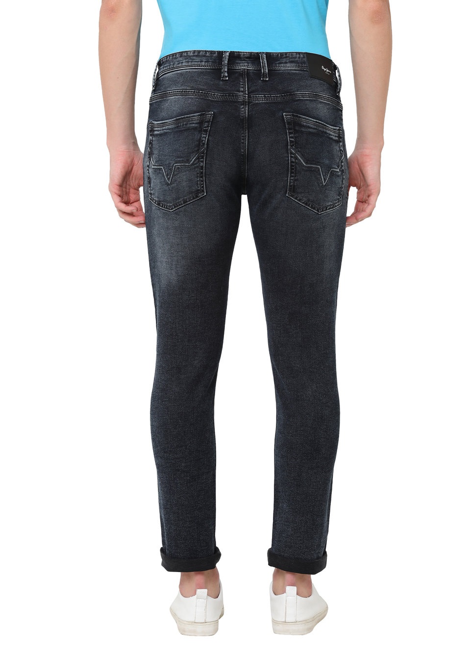 Tapered Vapour Tapered Fit Low Waist Jeans, , large image number 1