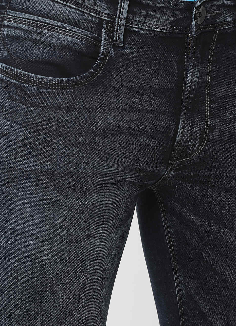 Tapered Vapour Tapered Fit Low Waist Jeans, , large image number 4