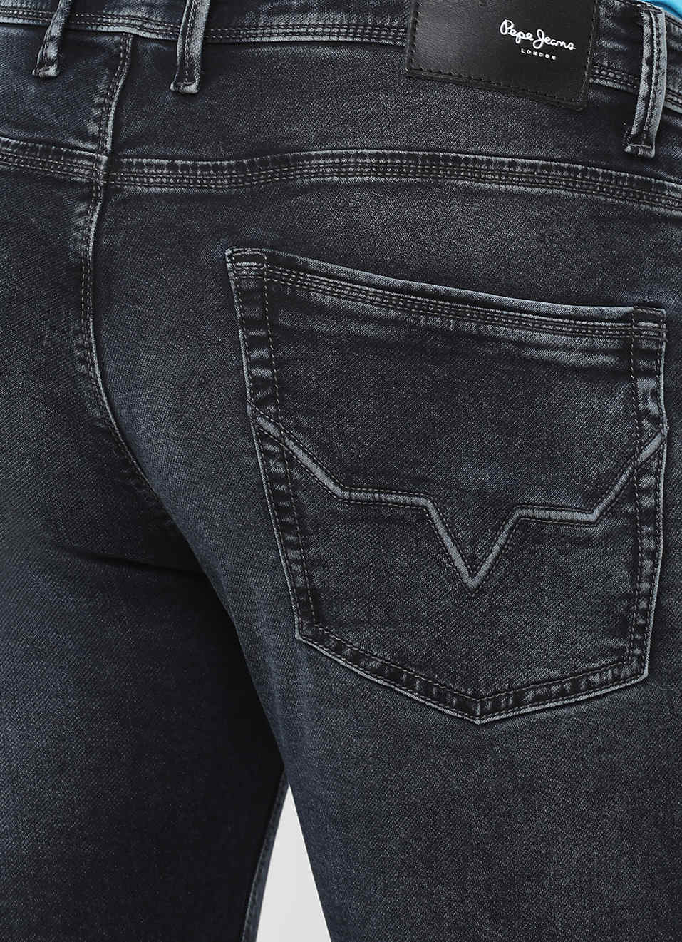 Tapered Vapour Tapered Fit Low Waist Jeans, , large image number 5