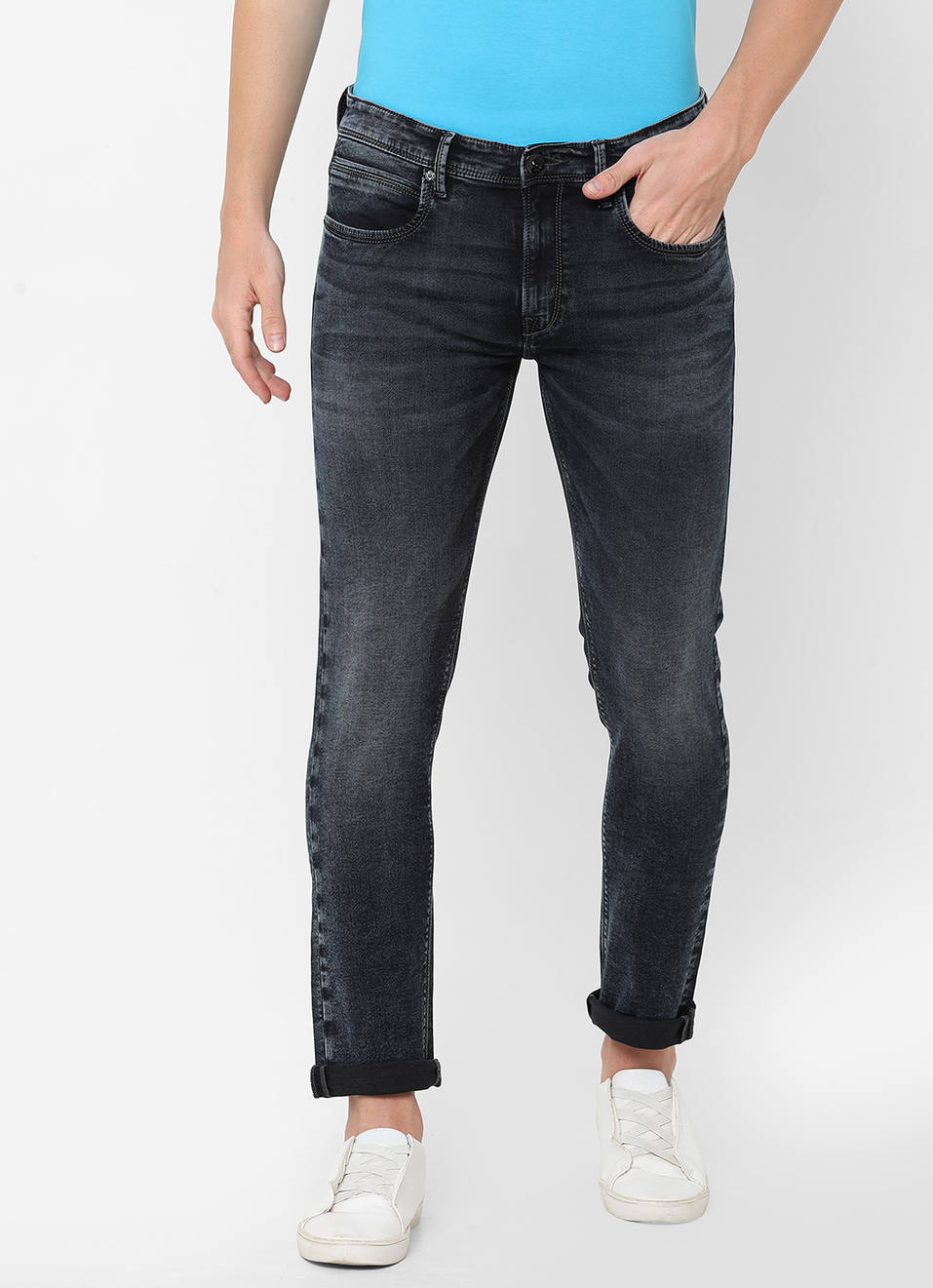 Tapered Vapour Tapered Fit Low Waist Jeans, , large image number 0