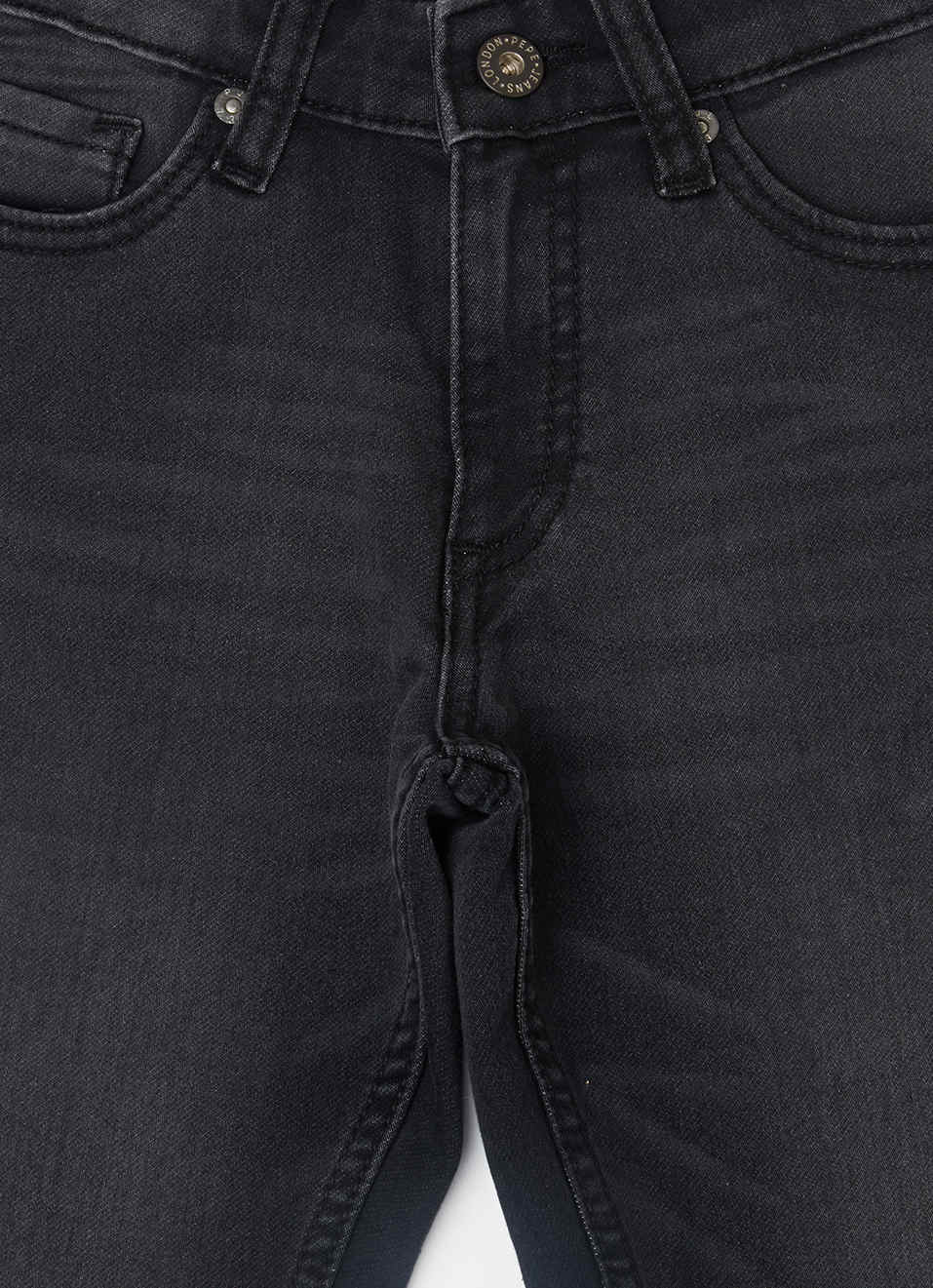 Cashed Slim Fit Mid Waist Straight Leg Jeans, , large image number 2