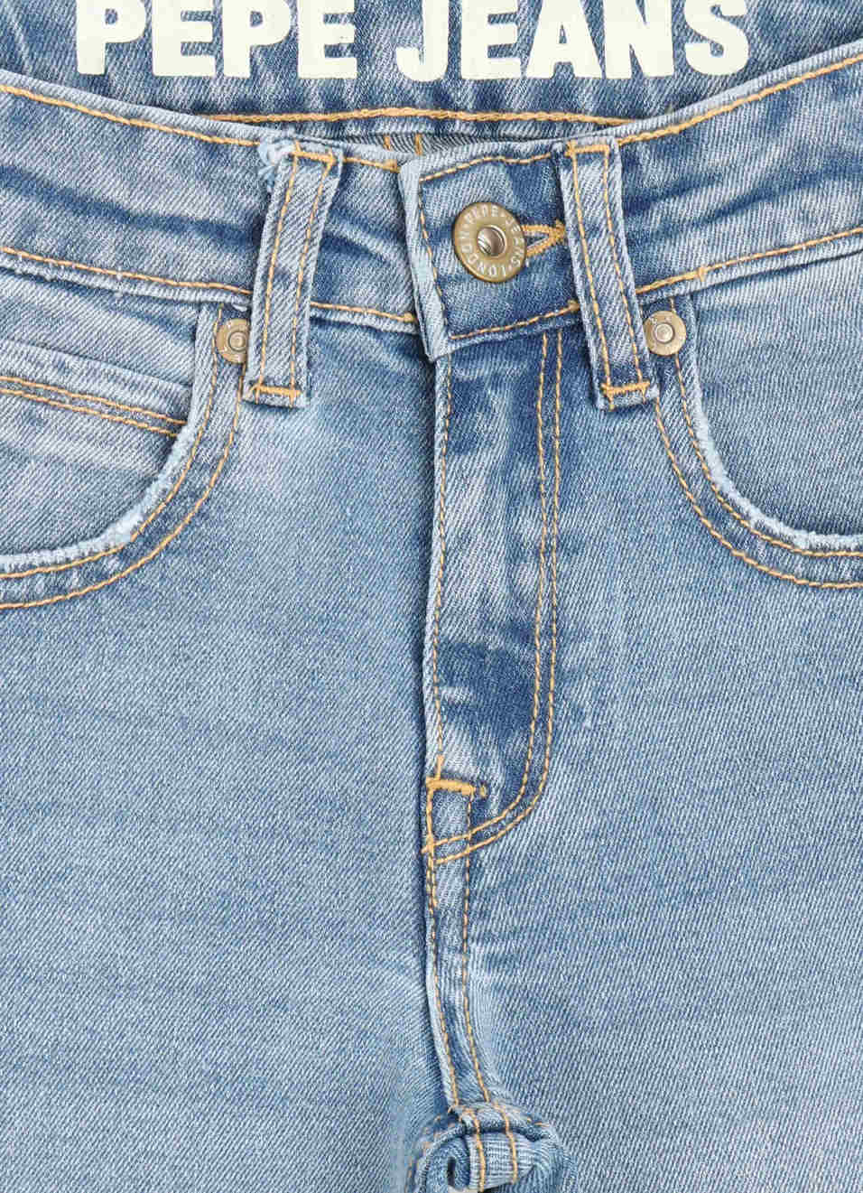 Flare Fit High Waist Distressed Jeans, , large image number 2