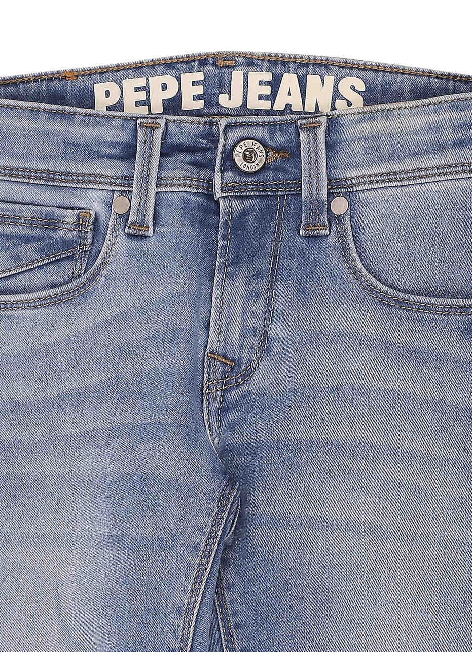 Cashed Slim Fit Mid Waist Straight Leg Jeans, , large image number 2