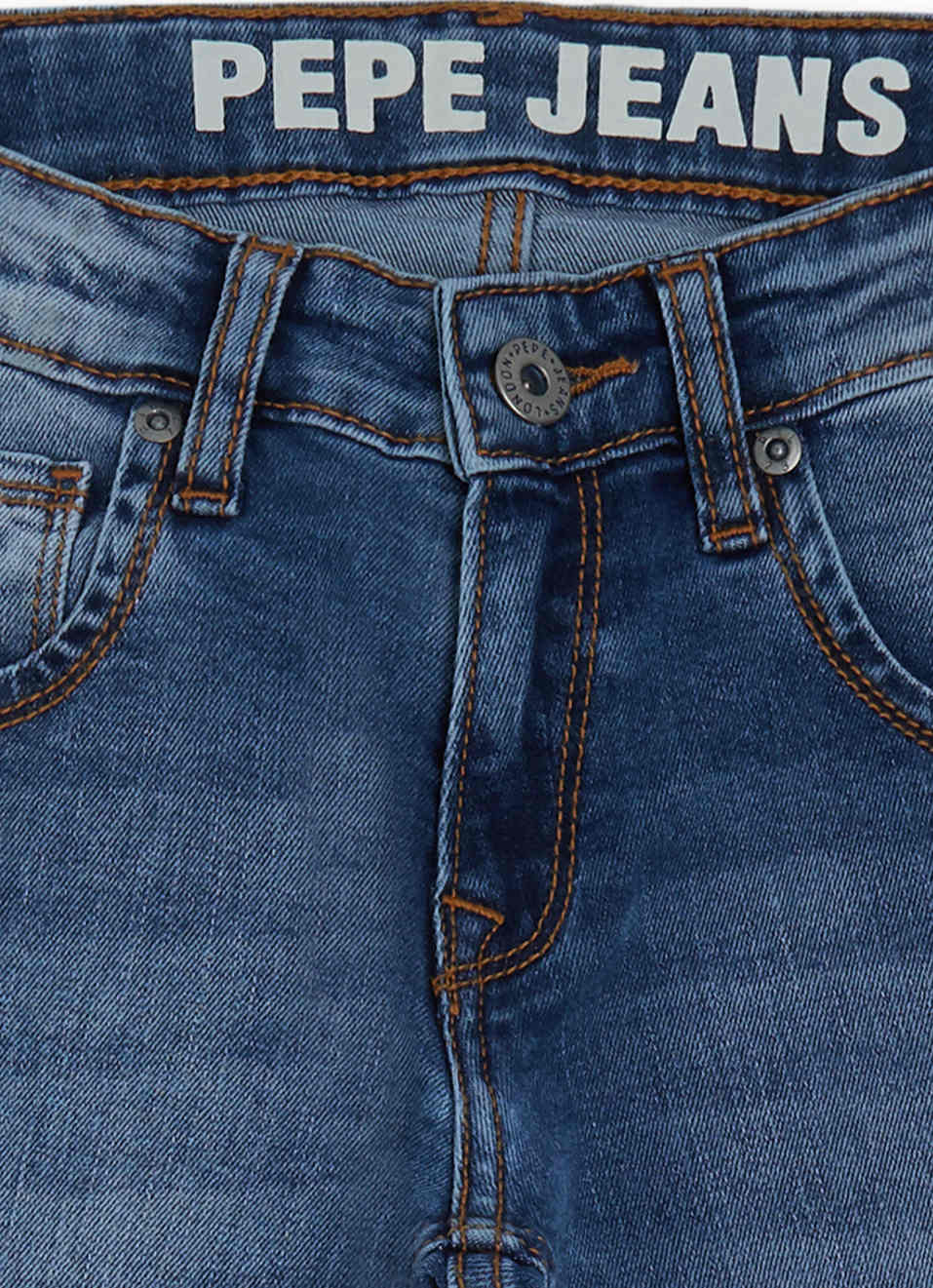 Cashed Slim Fit Mid Waist Straight Leg Jeans, , large image number 2