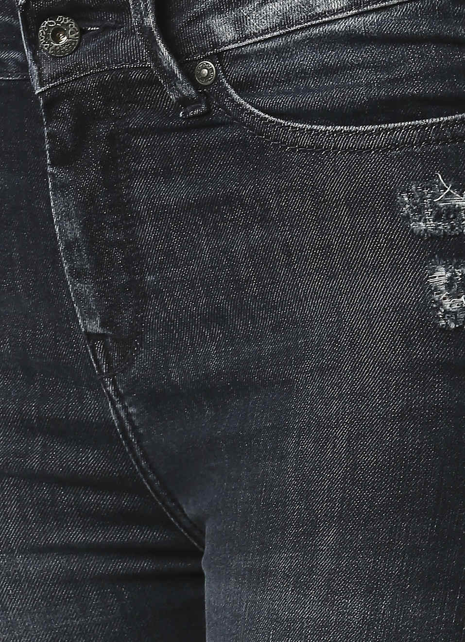 Dion Flare Slim Fit High Waist Flare Leg Jeans , , large image number 4