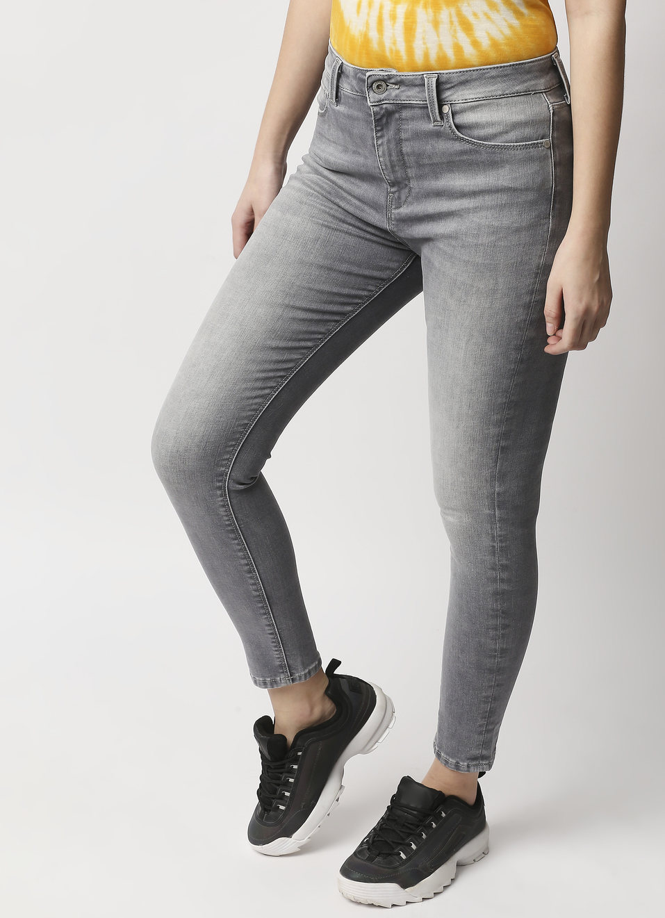 Dion Skinny Fit High Waist Jeans , , large image number 2