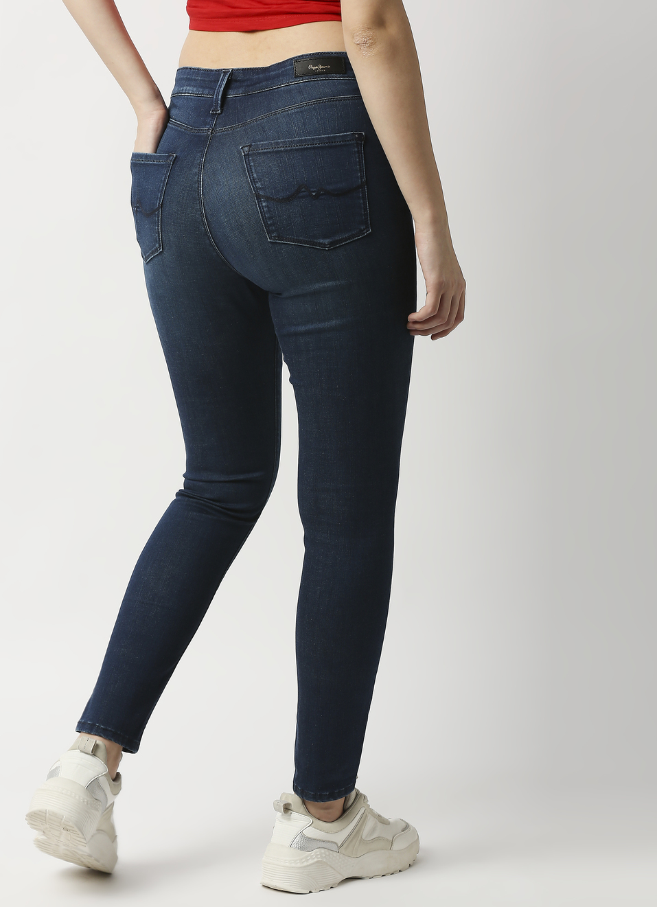 Dion Skinny Fit High Waist Jeans , , large image number 1