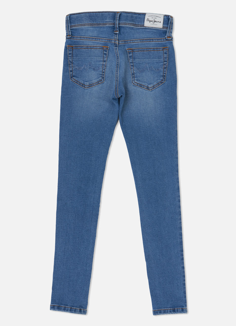 Pixellete Skinny Fit Mid Waist Jeans, , large image number 1