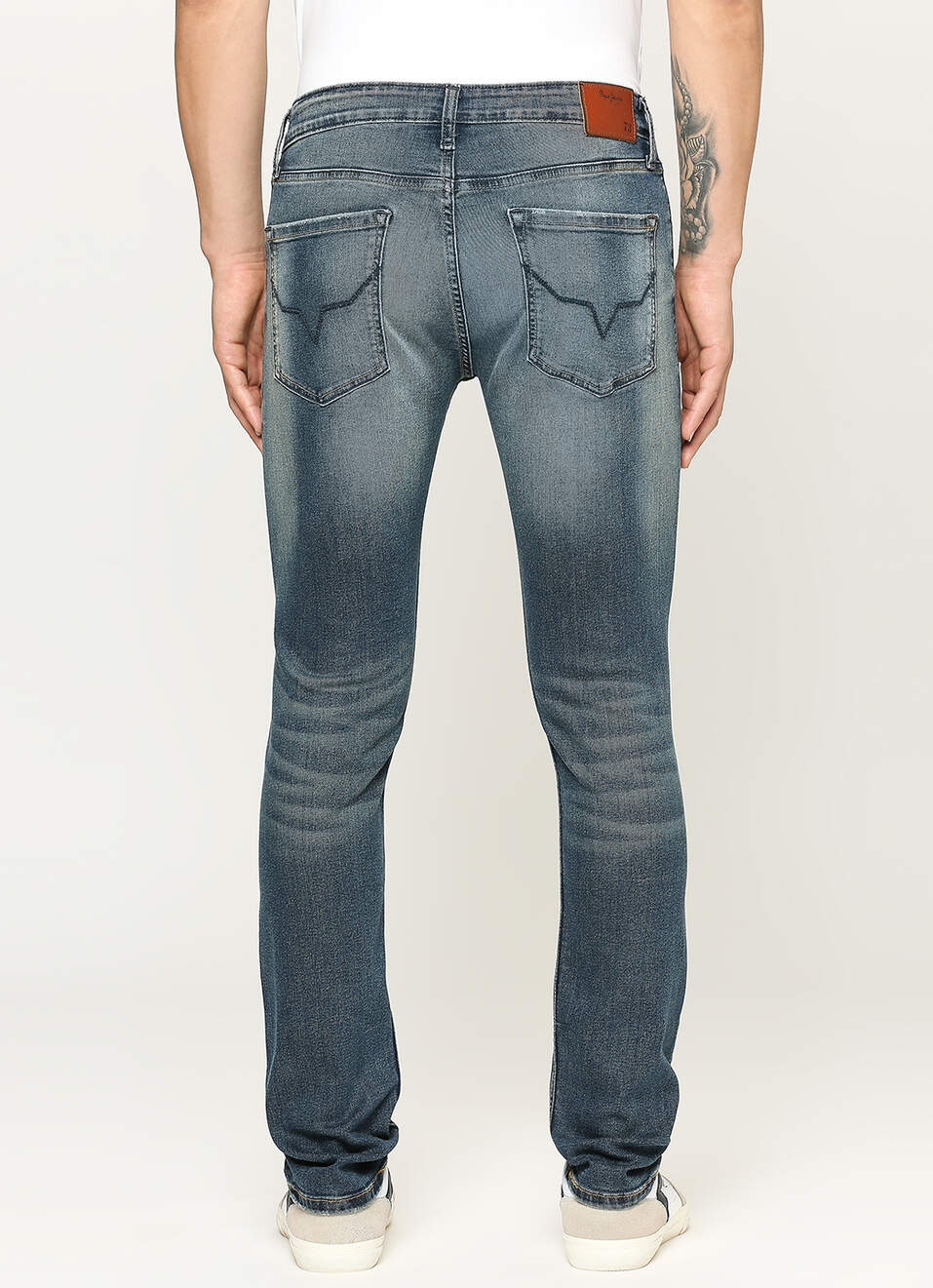 Vapour Slim Fit Mid Waist Jeans, , large image number 4