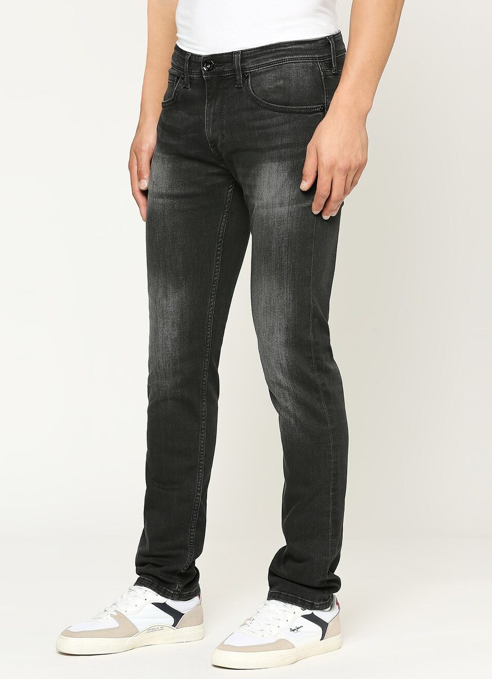Holborne Regular Fit Mid Waist Straight Leg Jeans, , large image number 5