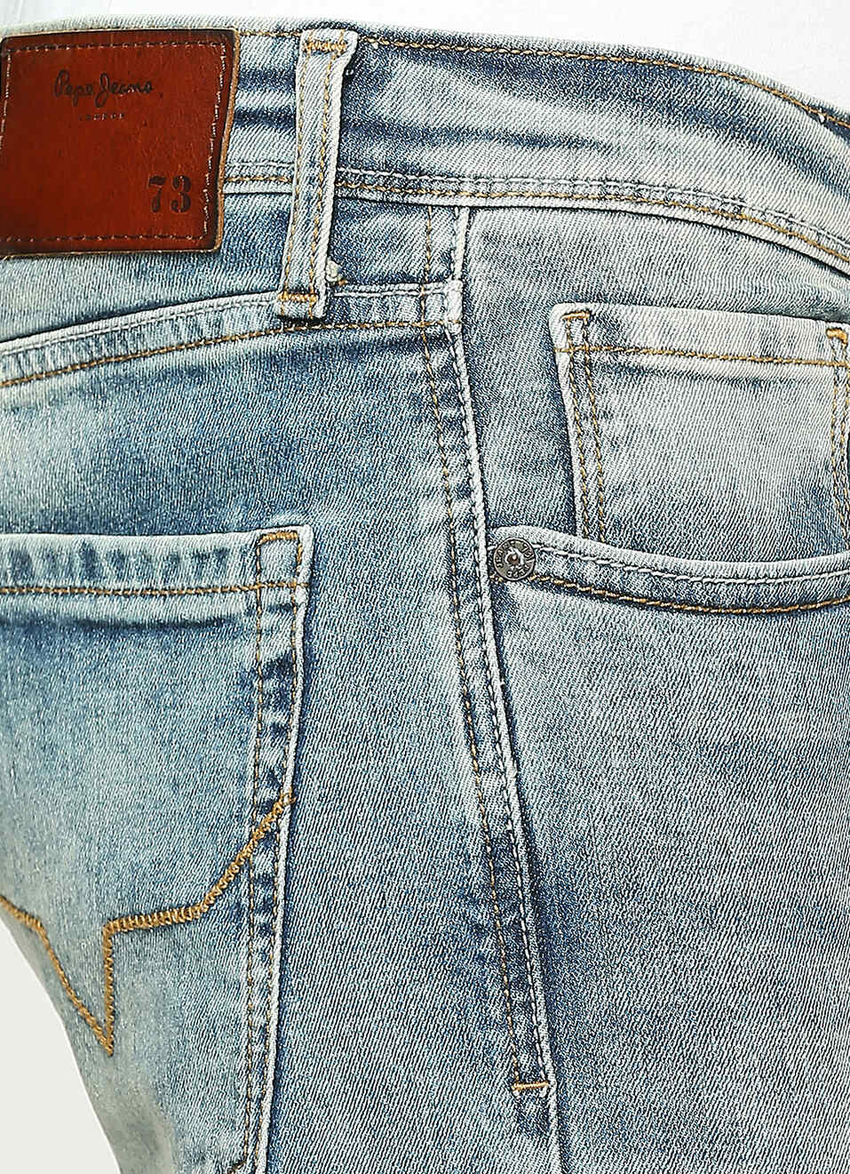 Tapered Vapour Fit Low Waist Jeans, , large image number 4