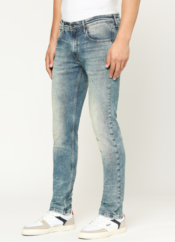 Tapered Vapour Fit Low Waist Jeans