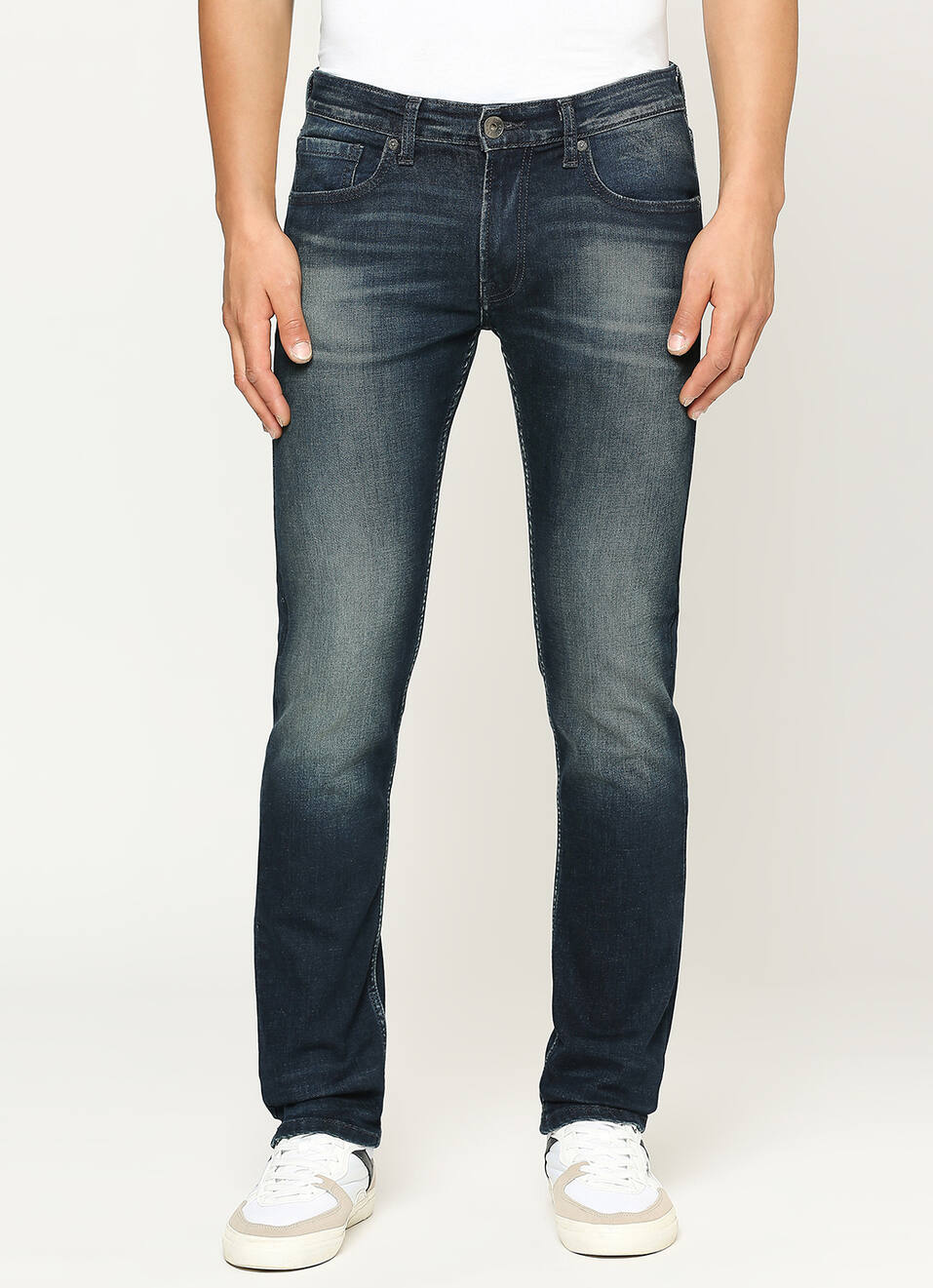 Vapour Slim Fit Mid Waist Jeans, , large image number 6