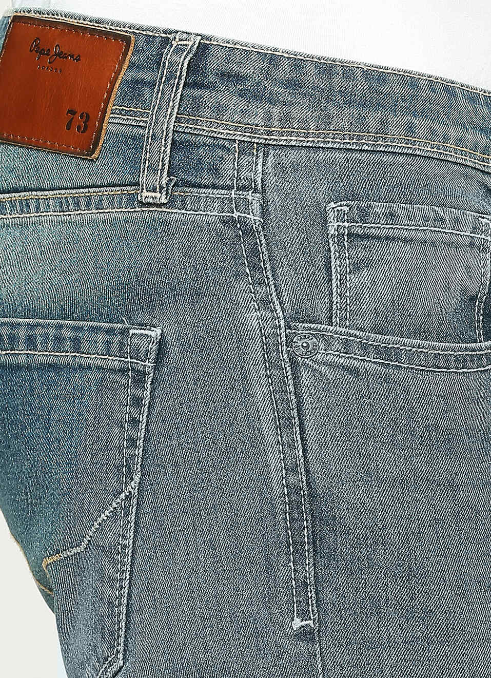 Men Mid Waist Straight Leg Jeans, , large image number 2