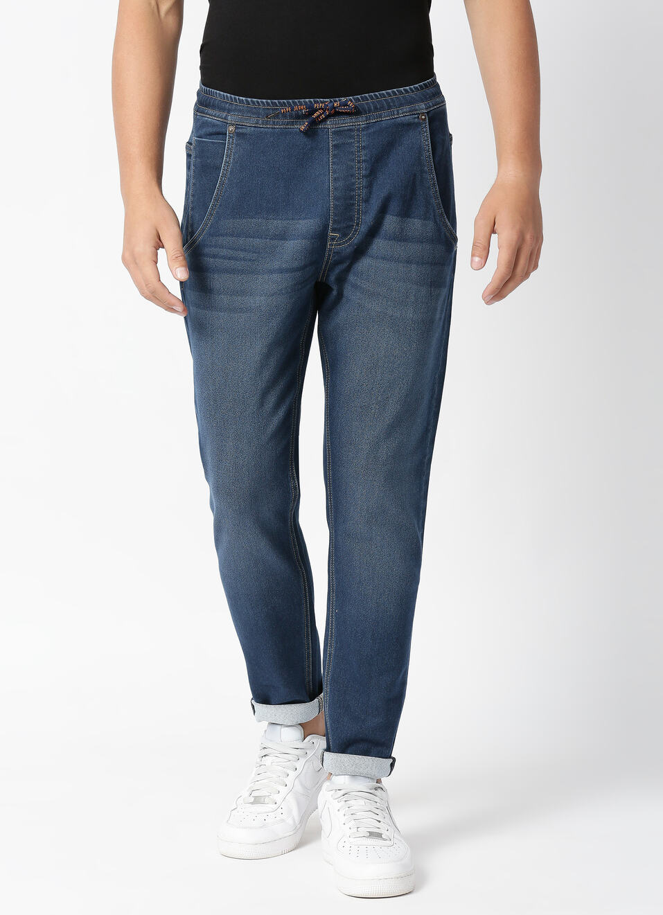 Fang Gunnel Jogger Regular Fit Mid Waist Ankle Length Jogger, , large image number 1