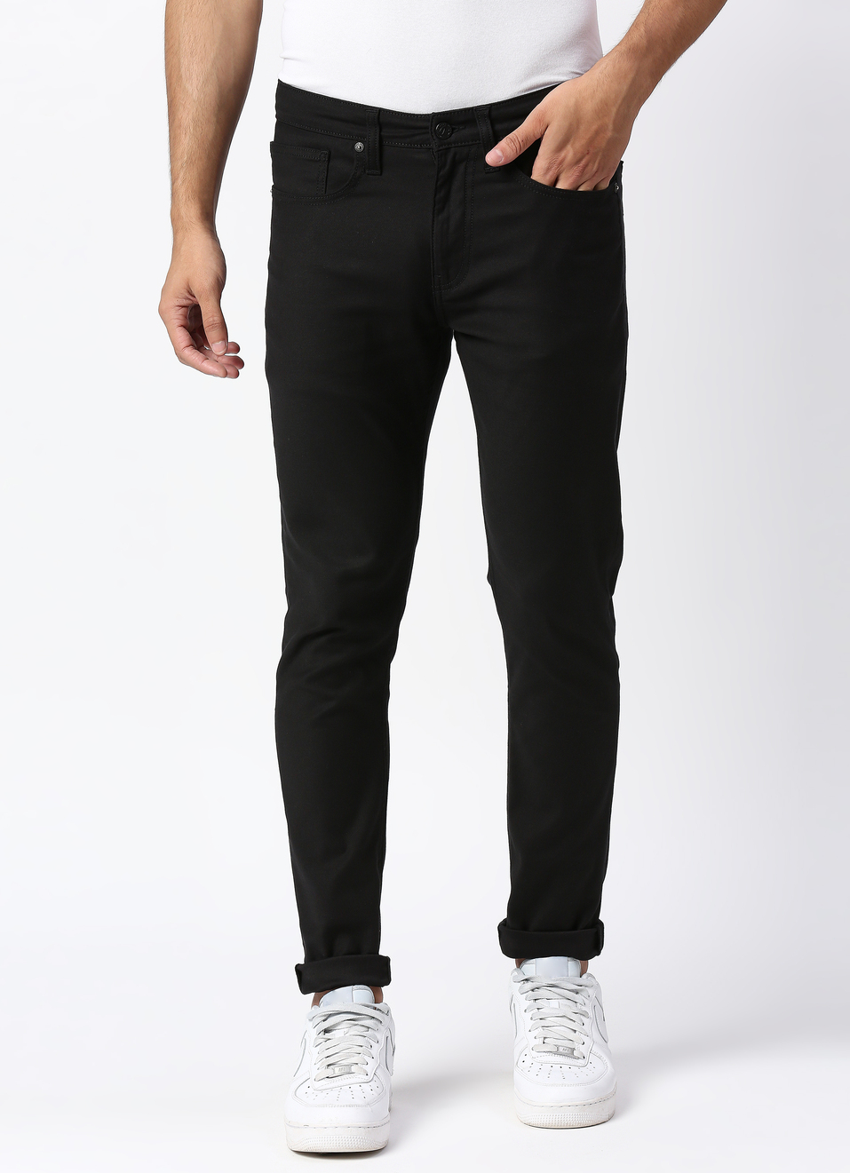 Chinox Super Skinny Fit Mid Waist Jeans, , large image number 1