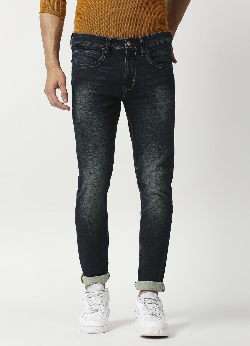 Chinox Super Skinny Fit Mid Waist Jeans, , large image number 1