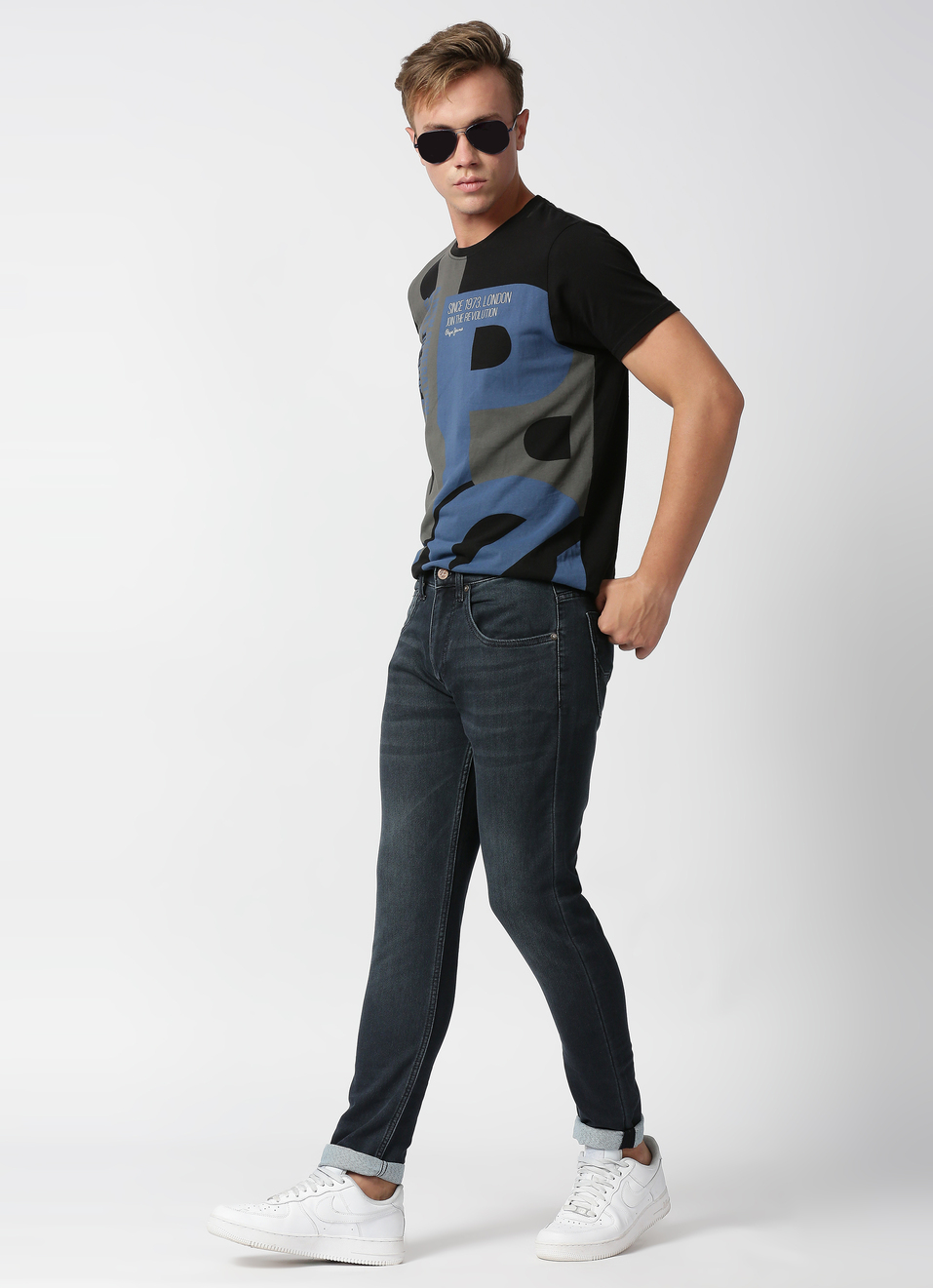 Chinox Super Skinny Fit Mid Waist Jeans, , large image number 5