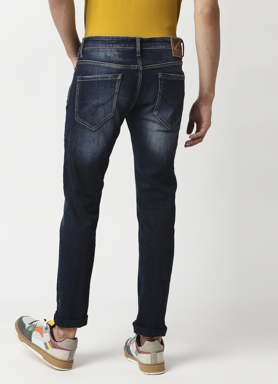 Tapered Vapour Fit Low Waist Jeans, , large image number 2