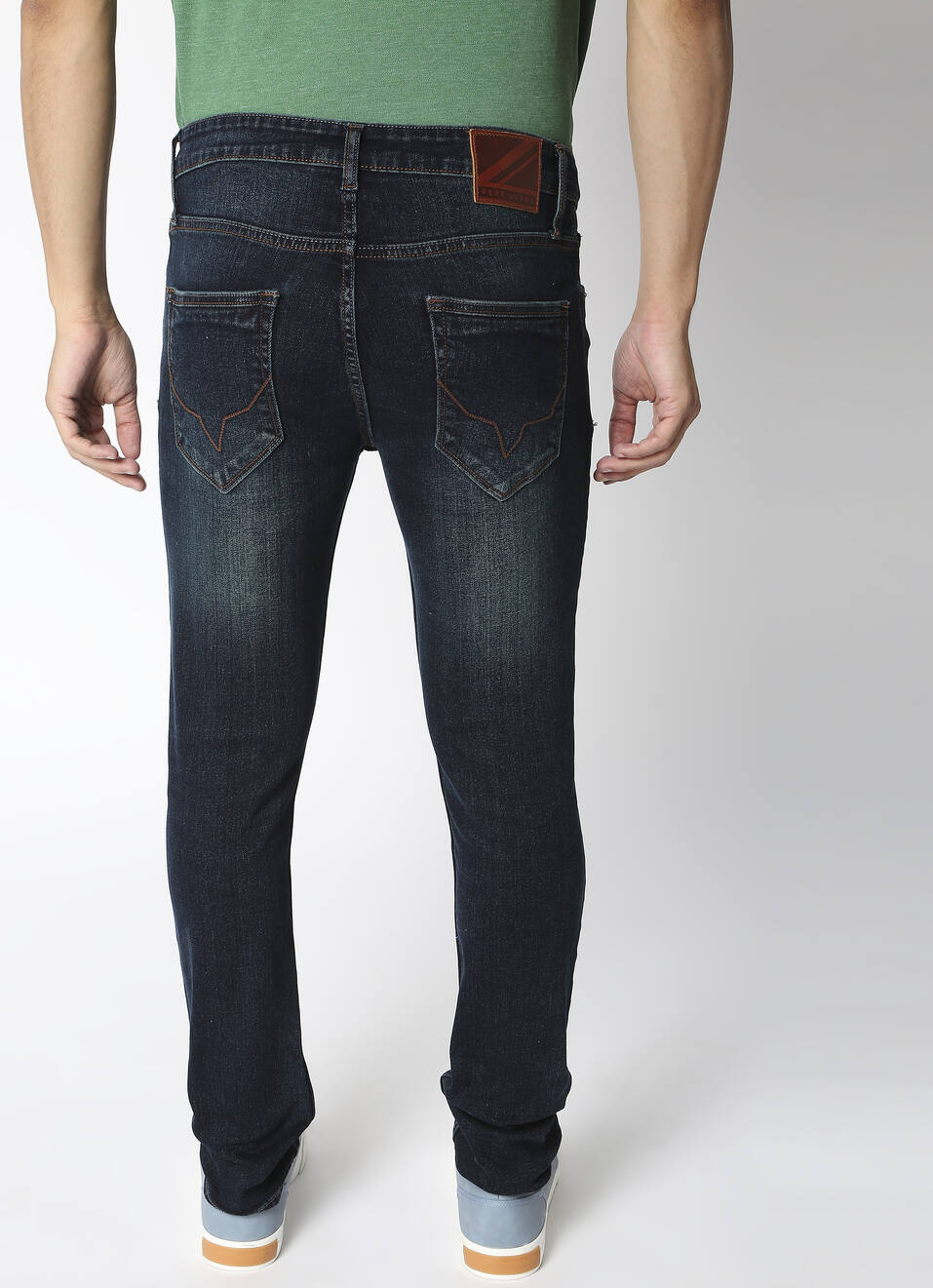 Tapered Vapour Fit Low Waist Jeans, , large image number 2