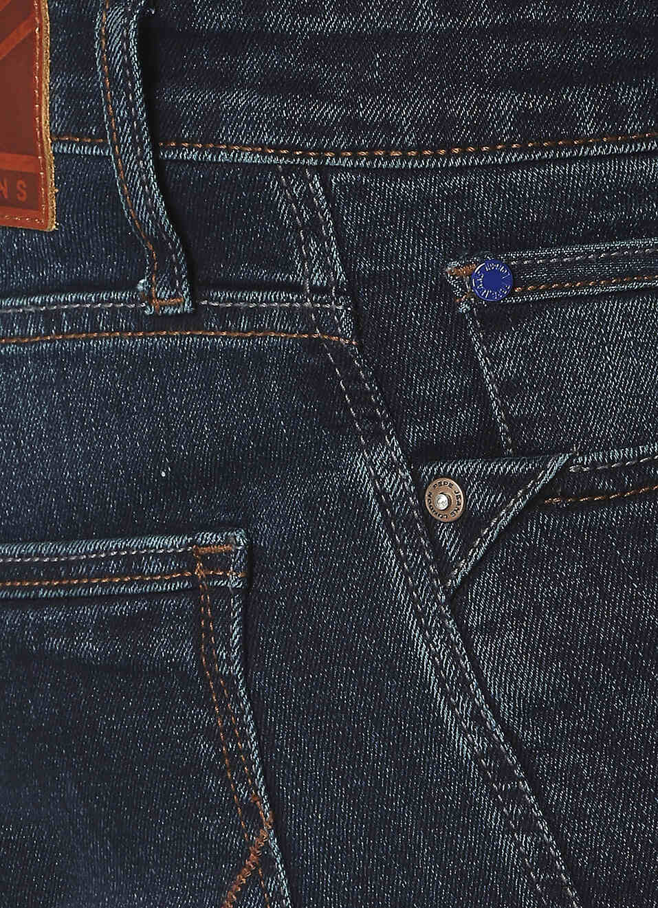 Tapered Vapour Fit Low Waist Jeans, , large image number 4