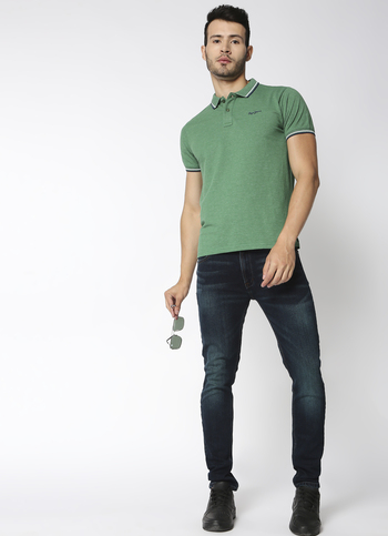 Tapered Vapour Fit Low Waist Jeans