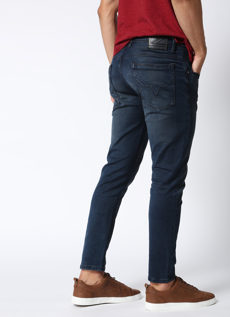 Chinox Ankle Super Skinny Fit Mid Waist Ankle Jeans, , large image number 5