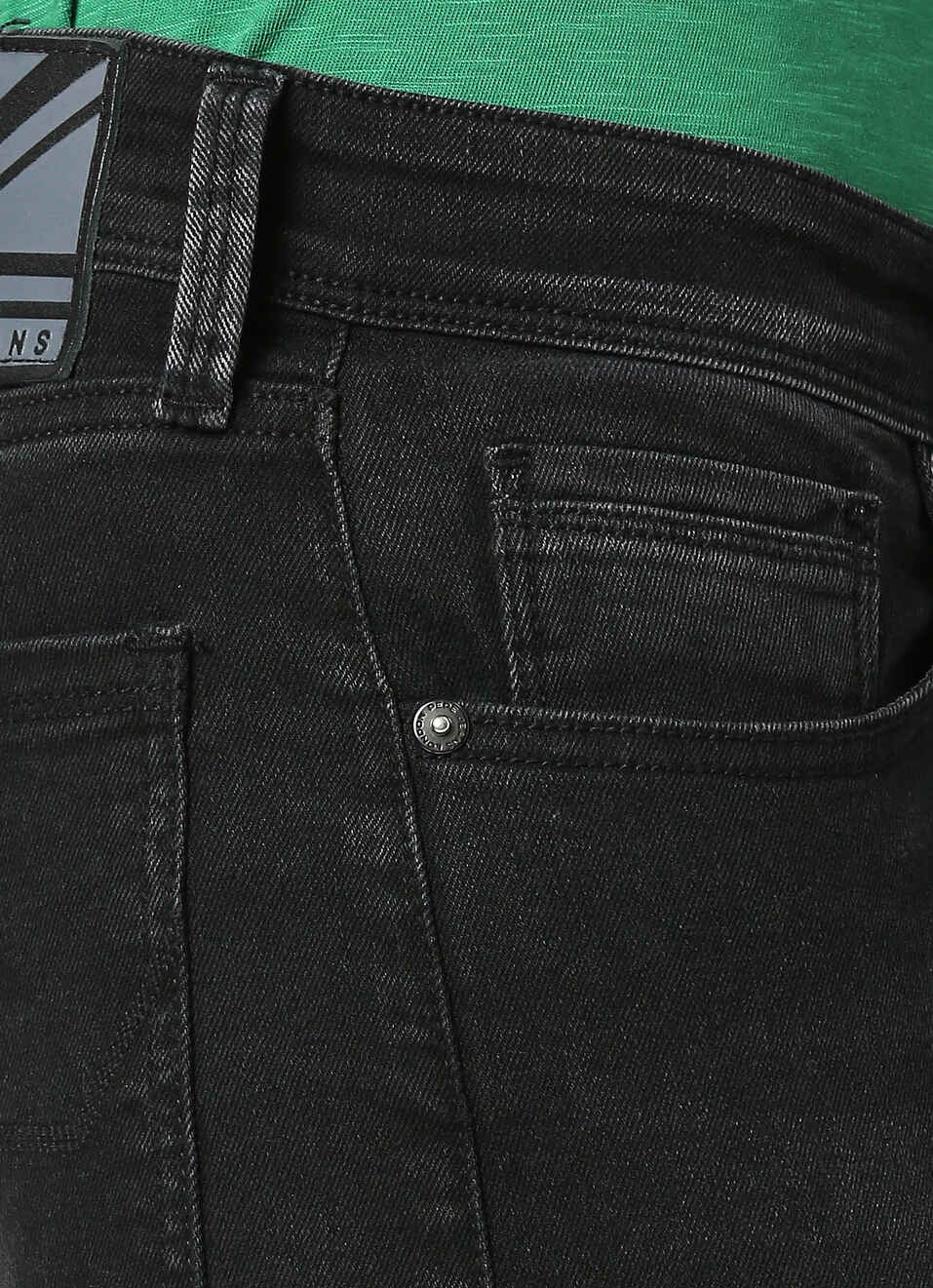 Tapered Vapour Fit Low Waist Jeans, , large image number 4