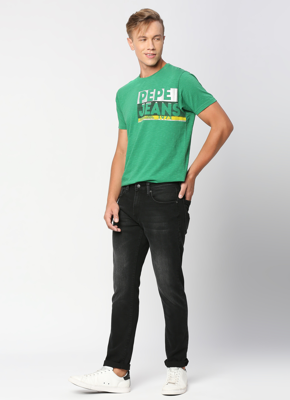 Tapered Vapour Fit Low Waist Jeans, , large image number 5