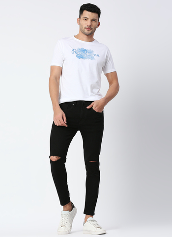 Chinox Ankle Super Skinny Fit Mid Waist Ankle Jeans