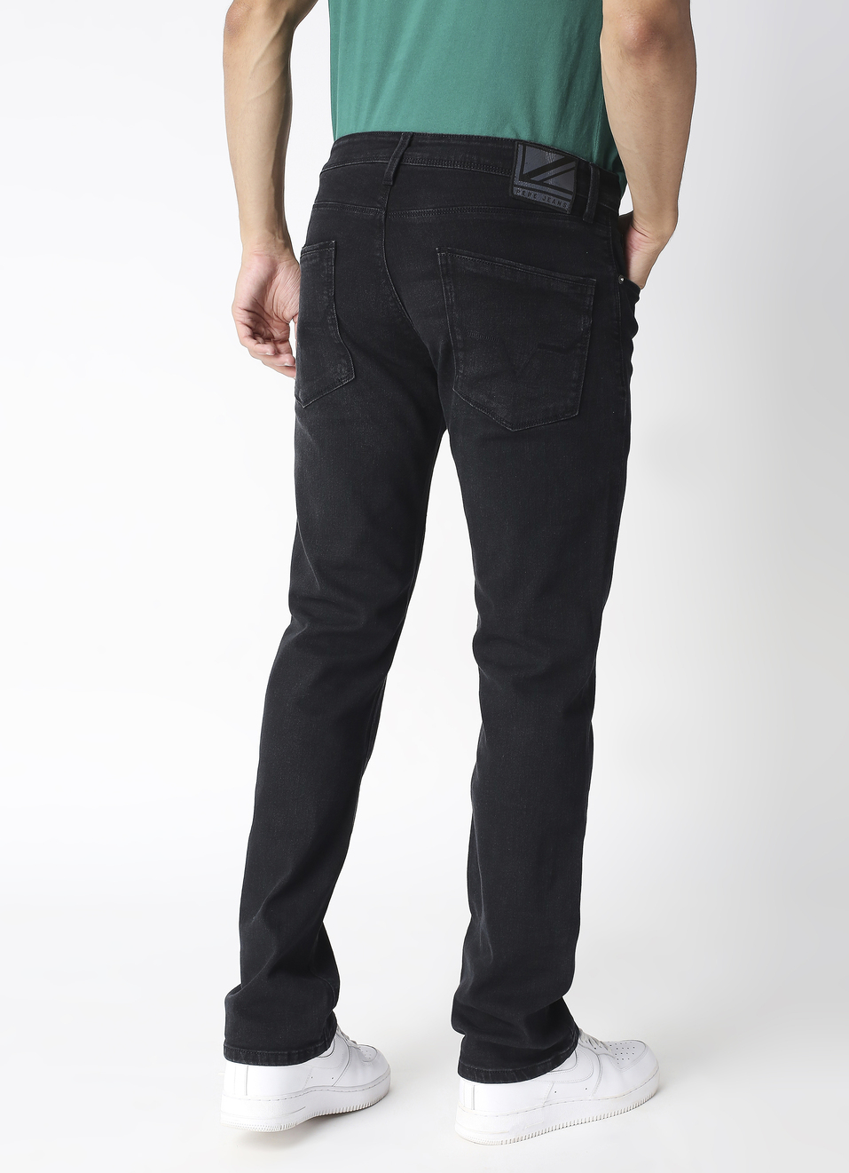 Holborne Regular Fit Mid Waist Straight Leg Jeans, , large image number 2