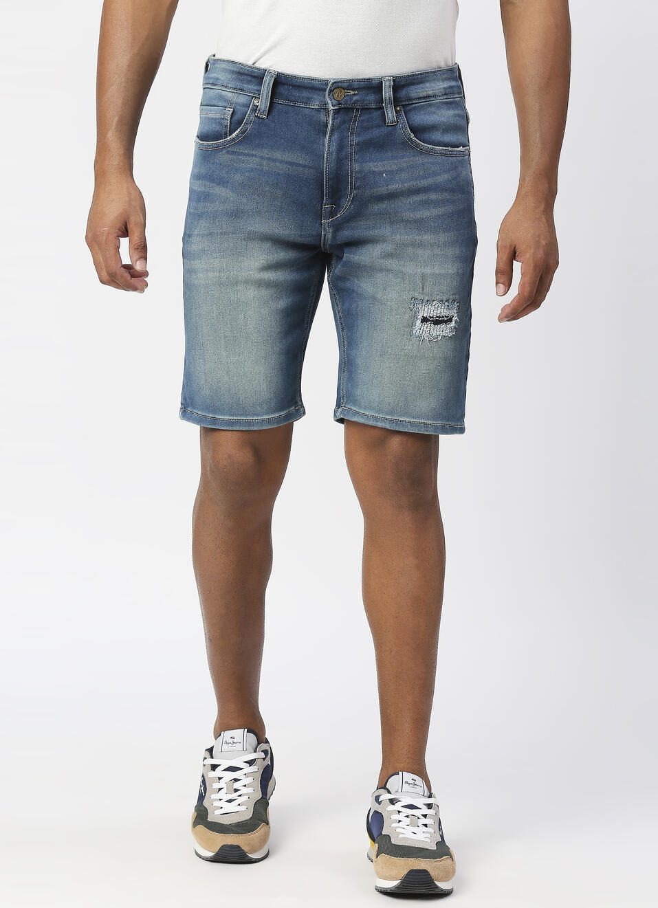 Yann Chinox Shorts Regular Fit Mid Waist Shorts, , large image number 1