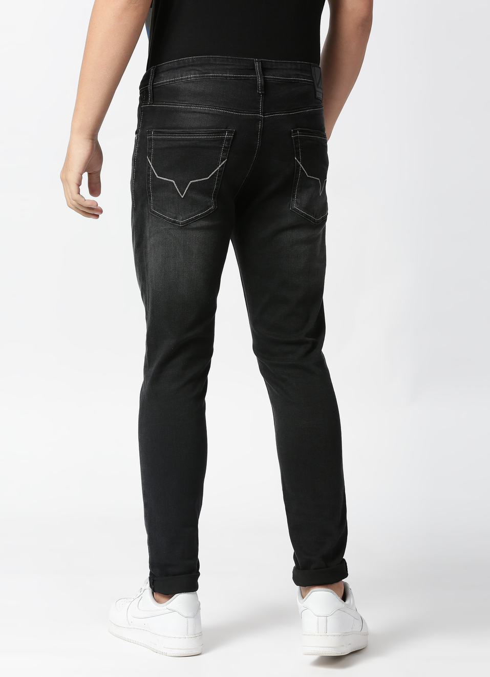 Soho Chinox Super Skinny Fit Mid Waist Jeans, , large image number 2