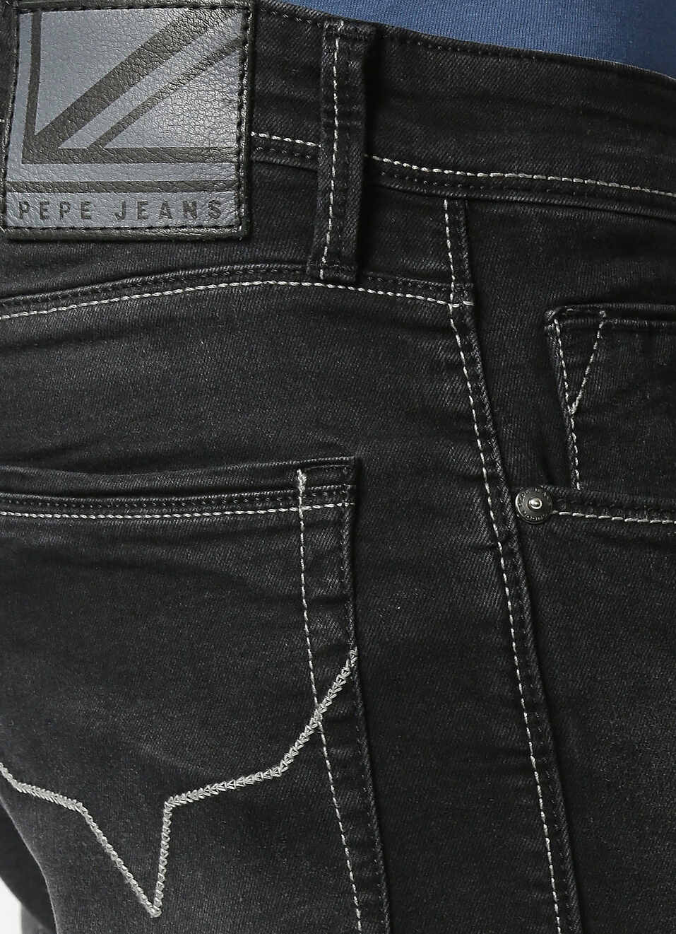 Soho Chinox Super Skinny Fit Mid Waist Jeans, , large image number 4