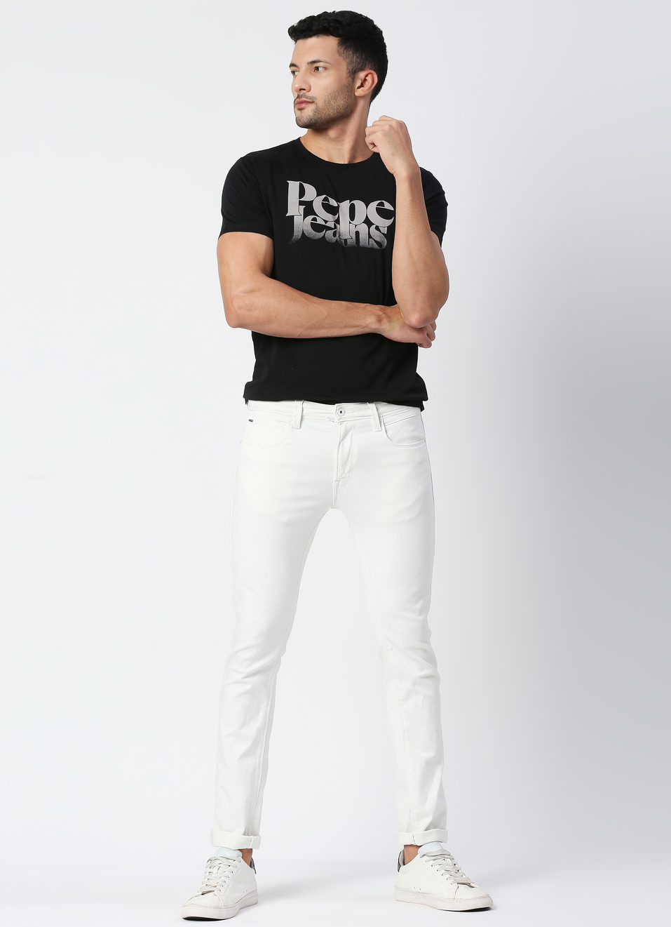 Vapour Slim Fit Mid Waist Jeans, , large image number 5