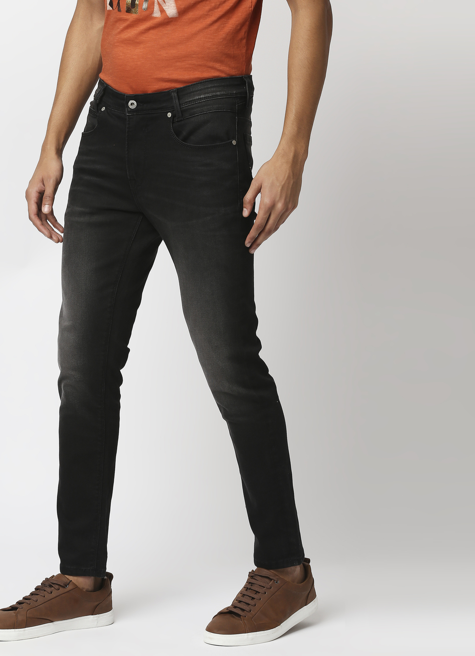 Vapour Slim Fit Mid Waist Jeans, , large image number 3