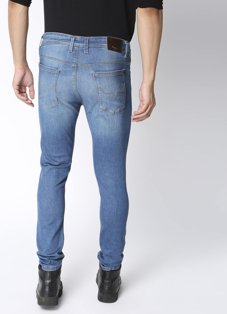 Vapour Slim Fit Mid Waist Jeans, , large image number 2